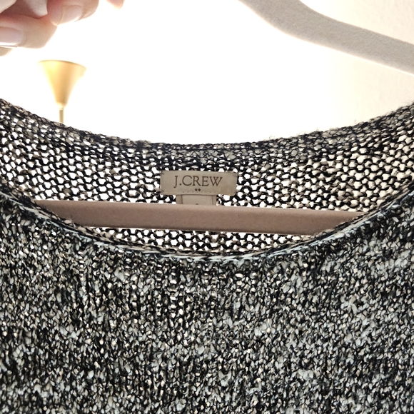 J Crew Small Tunic Sweater Knitted Gently Worn Black - Picture 9 of 13